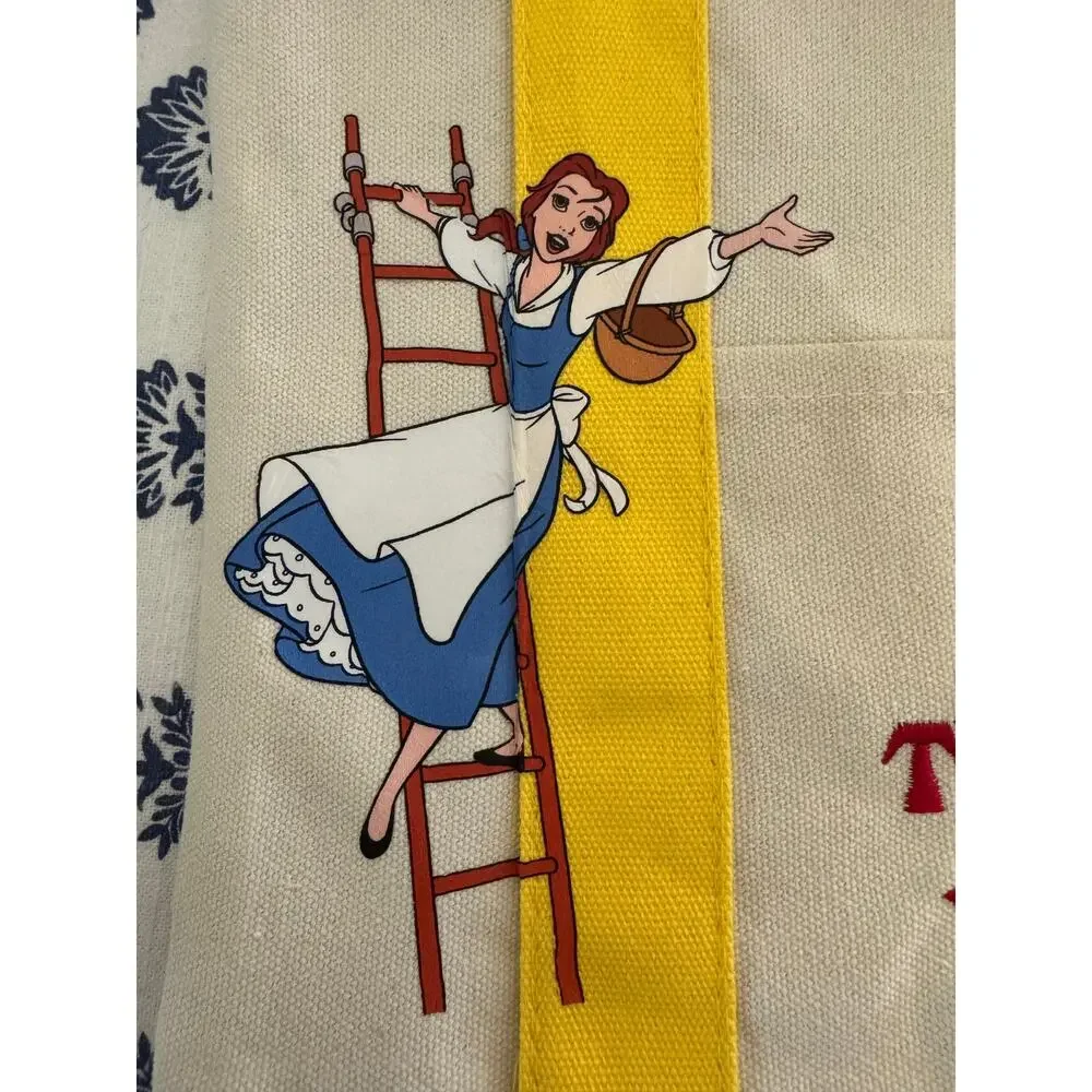 Disney Belle Double Sided Custom Made Trader Joes Mini Tote